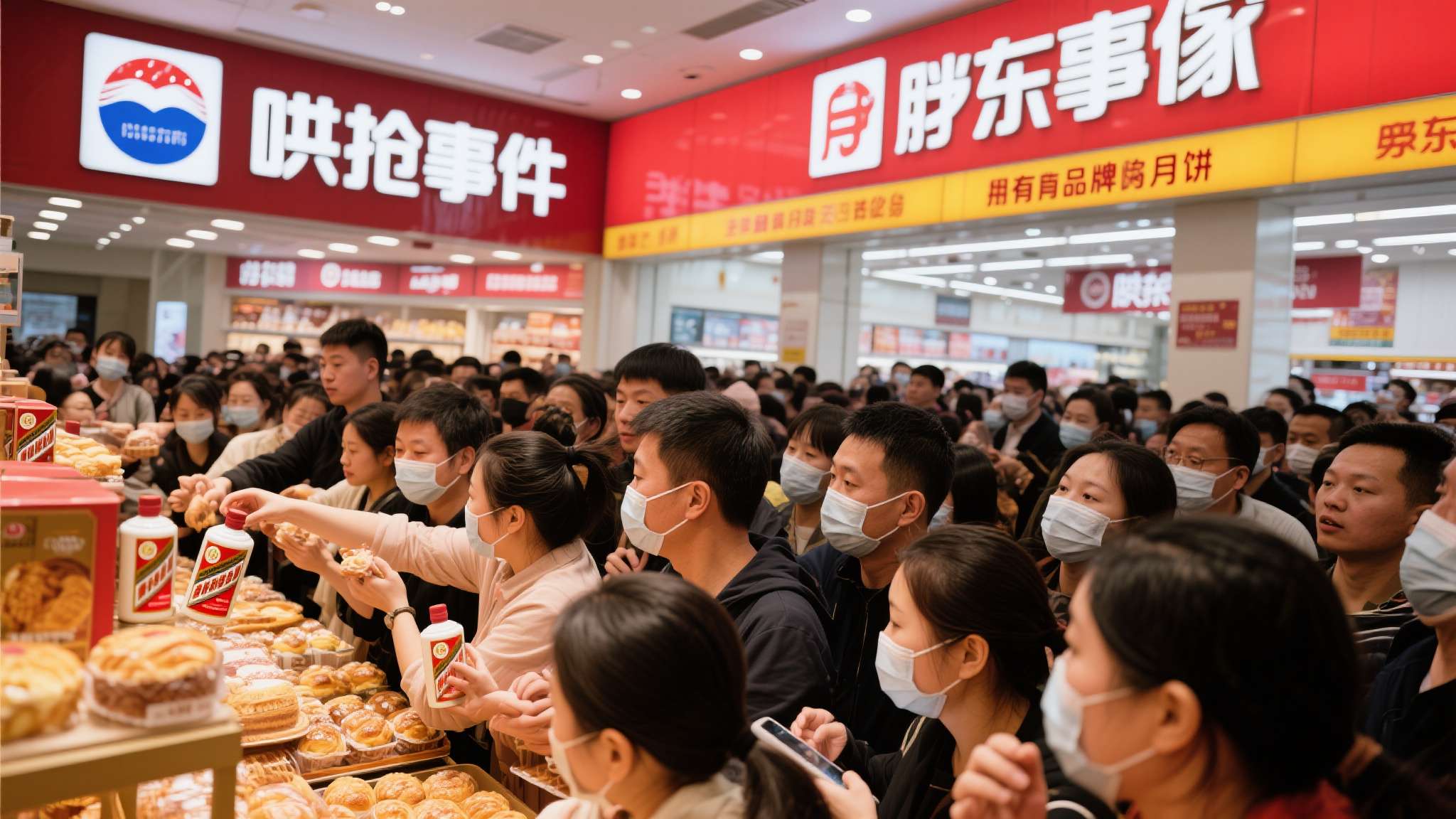 一买10箱 太便宜了！胖东来18元／箱矿泉水遭顾客哄抢